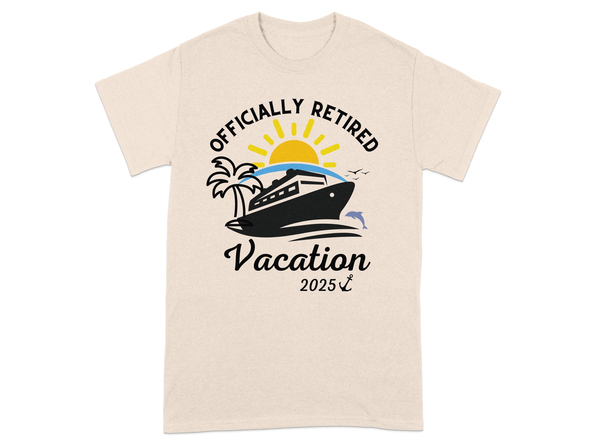 Officially Retired Vacation 2025 Cruise T-shirt product