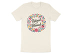 Retired And Blessed Floral Design T-Shirt