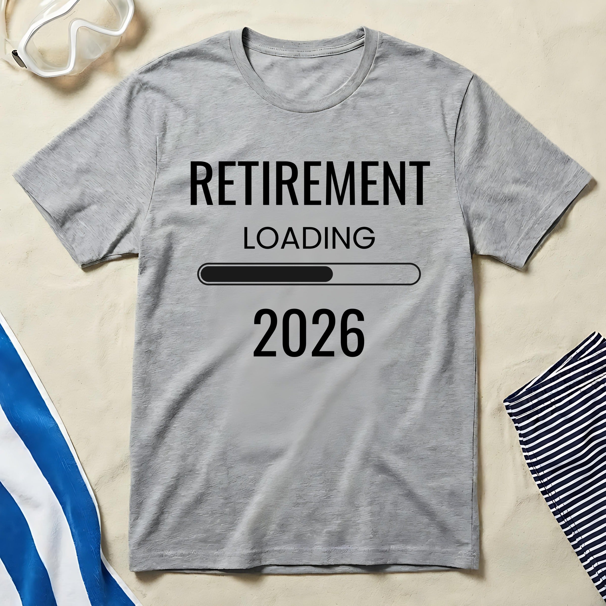 Retirement Loading 2026 Graphic T-Shirt Product