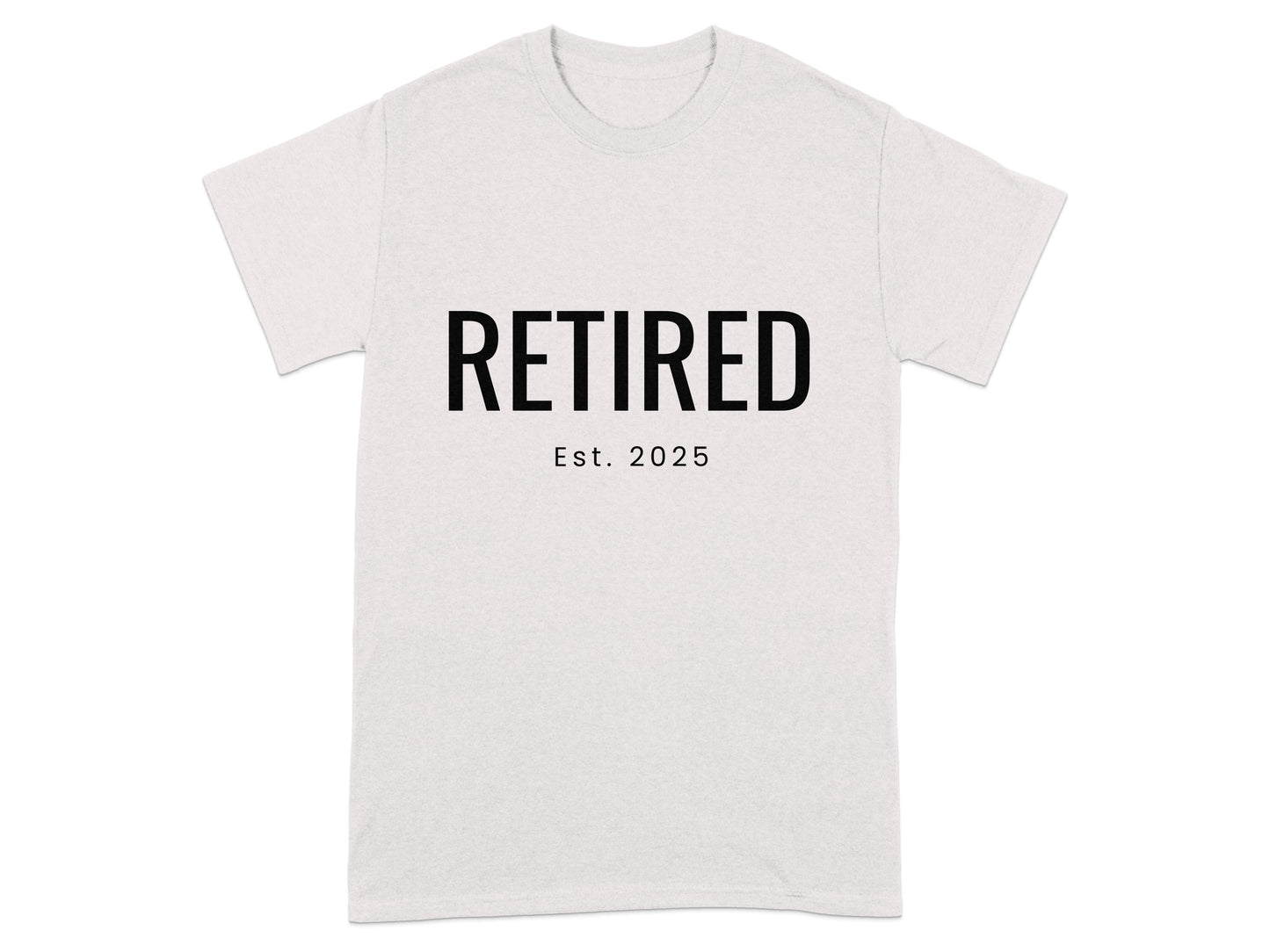 Retired Est. 2025 Graphic Tee Shirt product