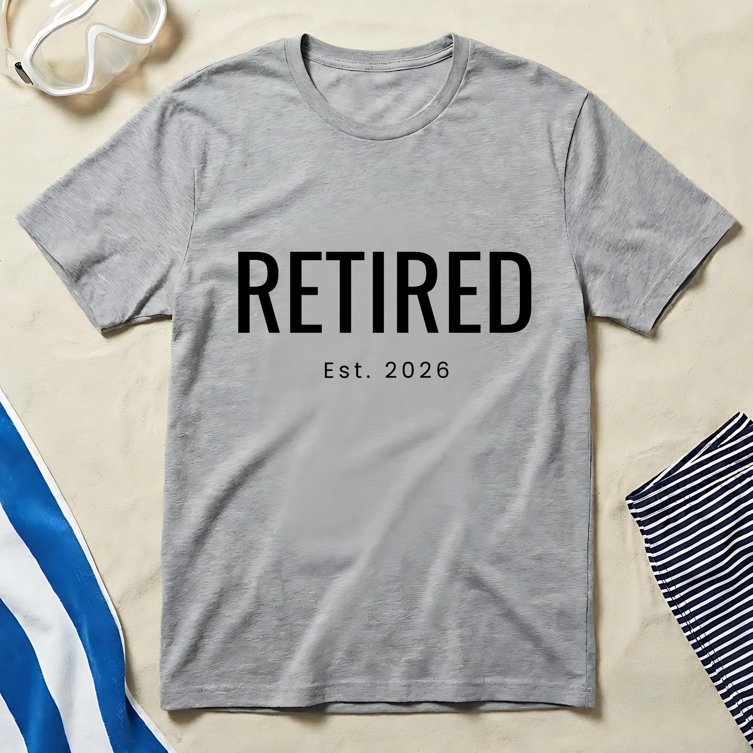 RETIRED Est 2026 T-shirt for New Retirees