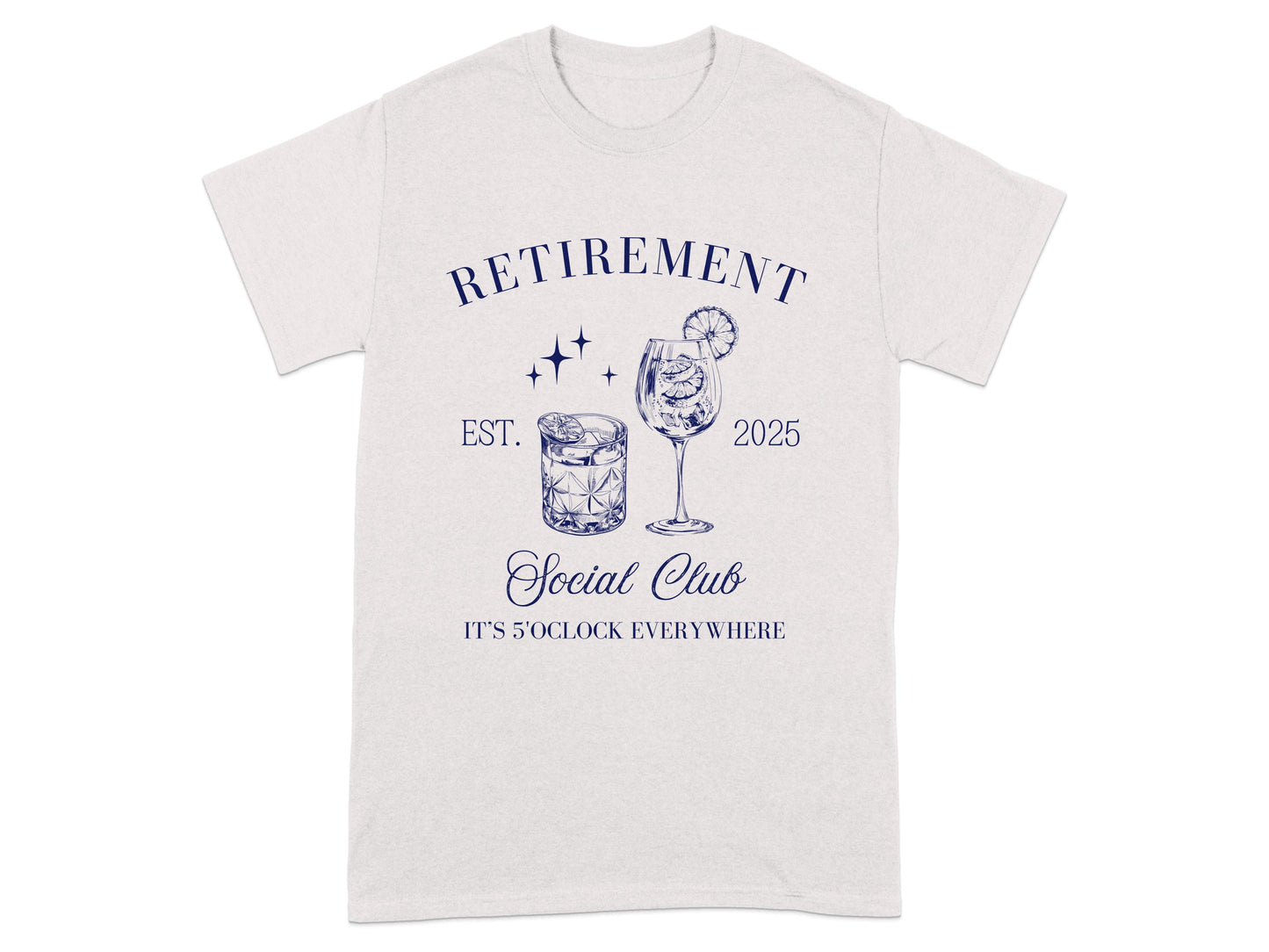 Retirement Social Club EST 2025 T-shirt product