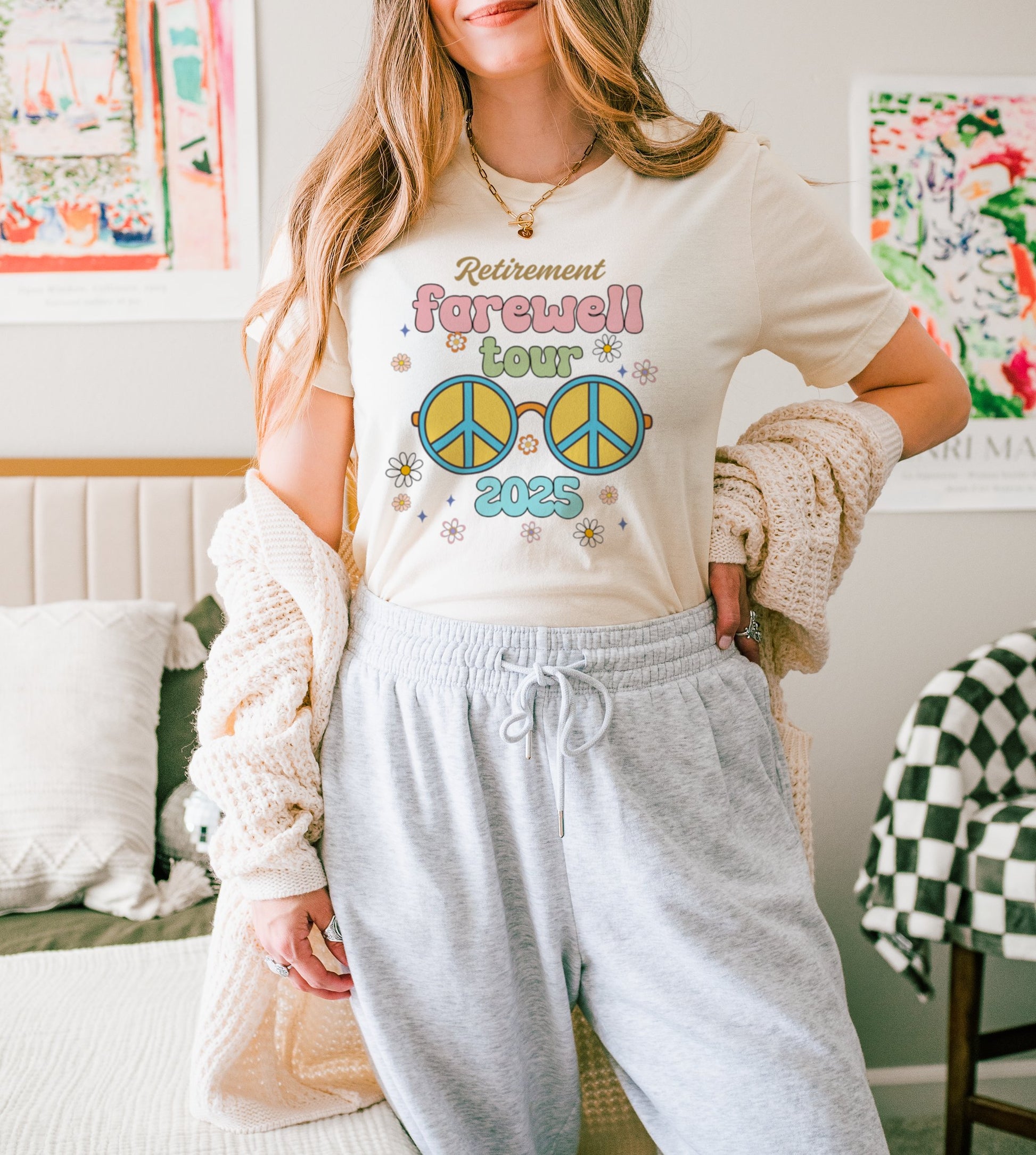Retirement Farewell Tour 2025 Graphic Tee product type