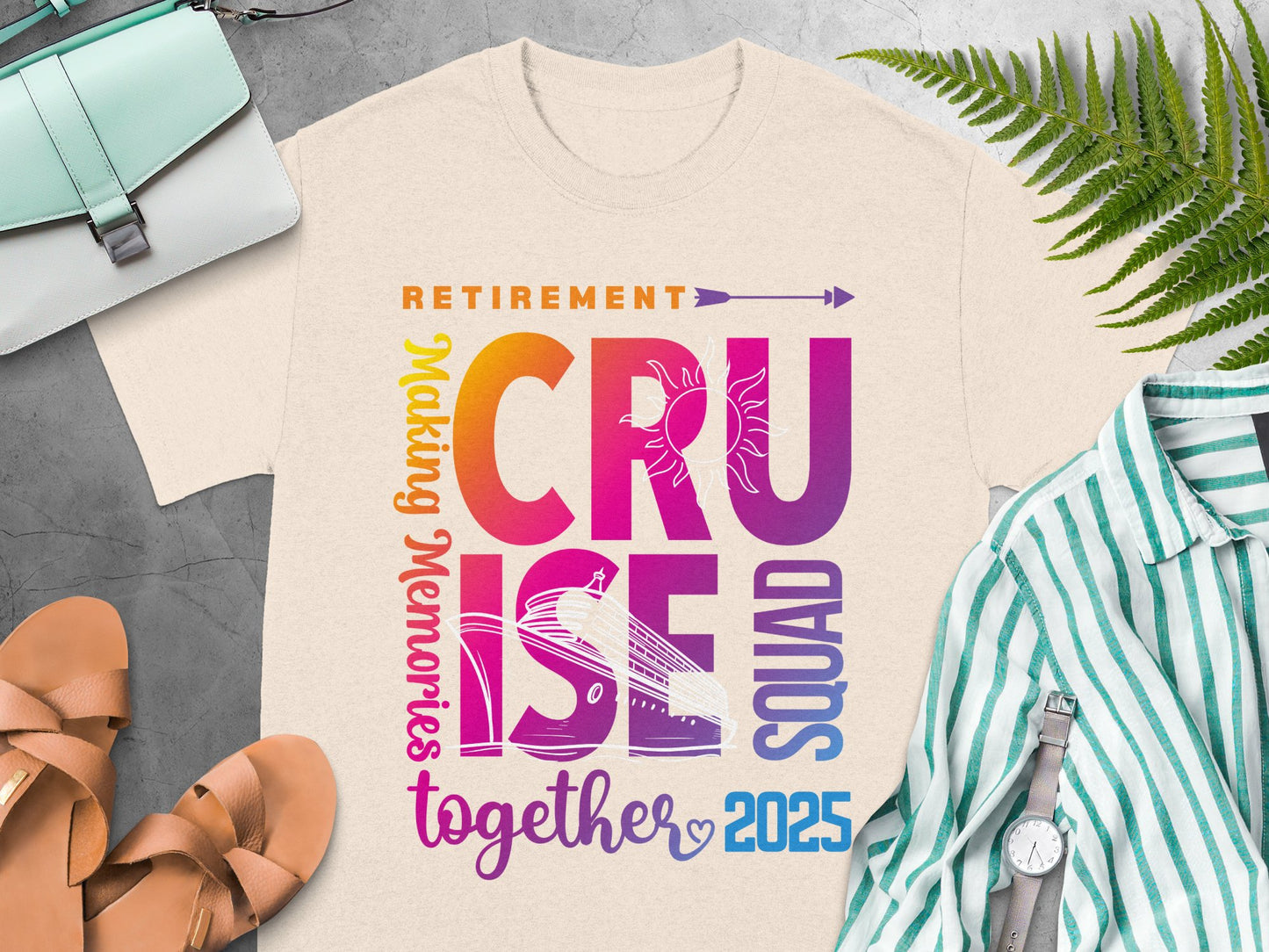 Retirement Cruise Squad Making Memories 2025 product type