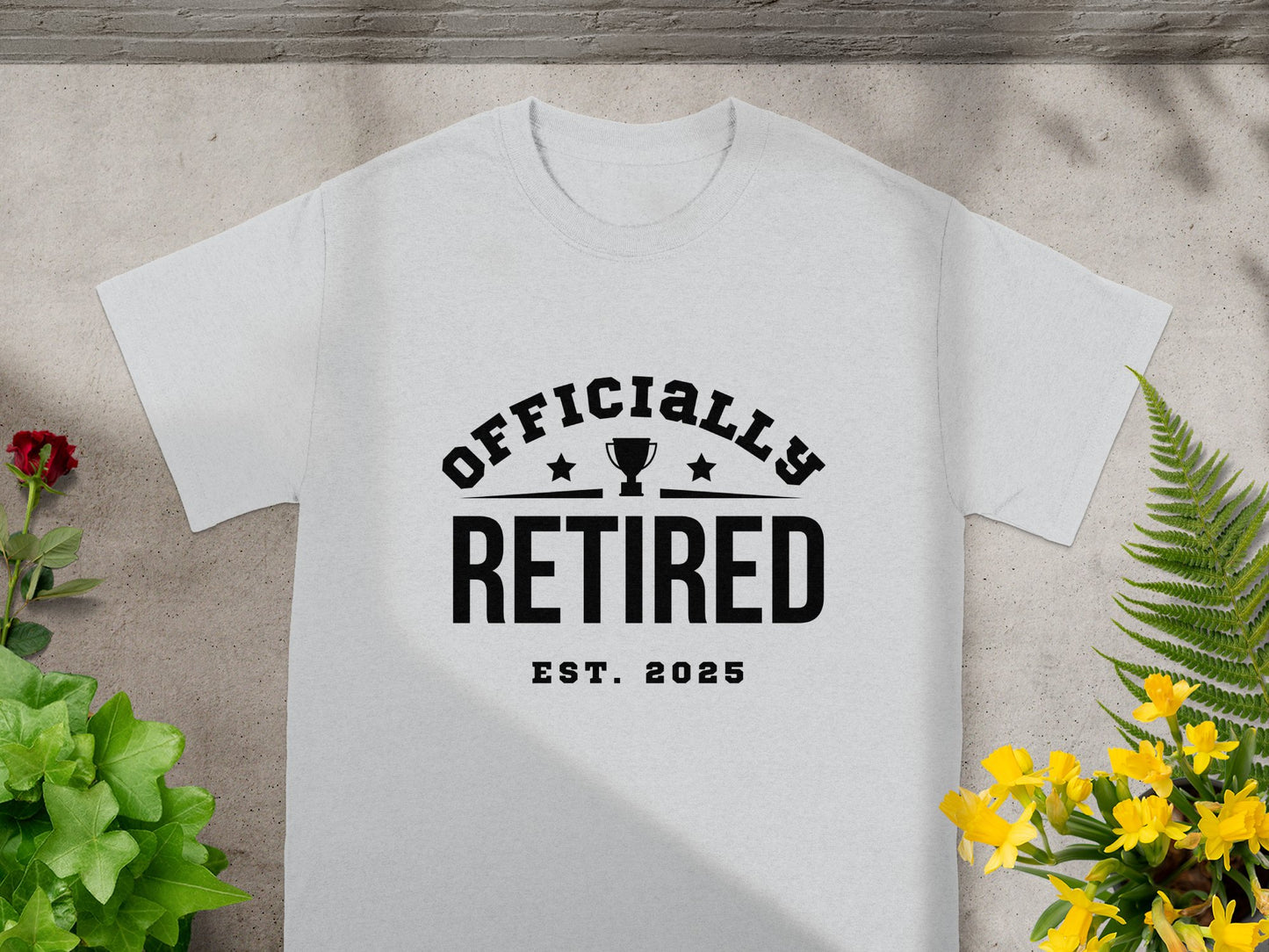 Officially Retired EST. 2025 Funny Gift product type
