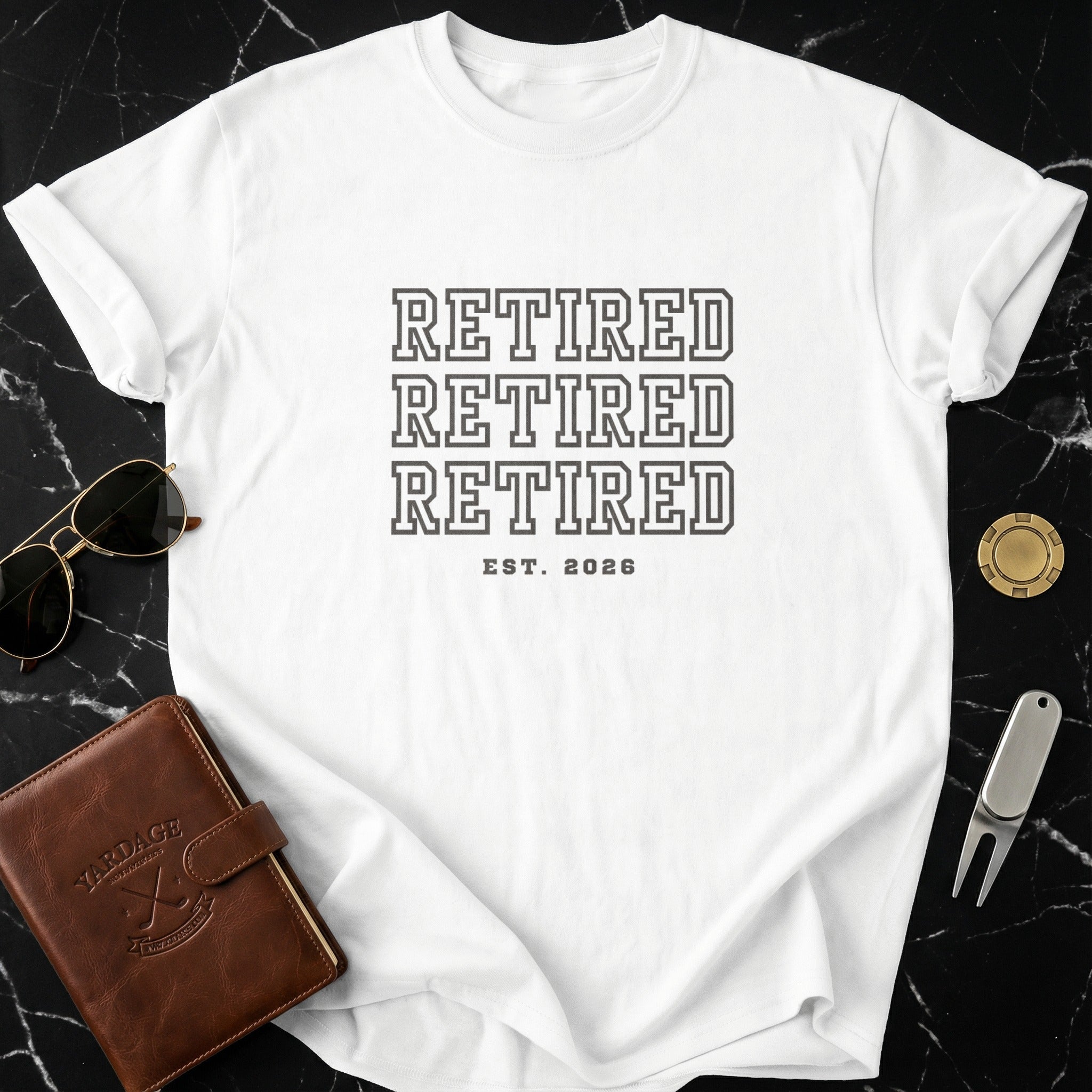 Retired Retired Retired Est. 2026 T-shirt