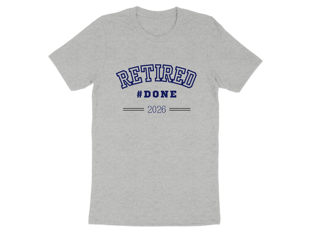 Retired 2026 #DONE Comfortable Relaxed Fit T-Shirt