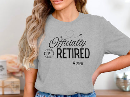 Officially Retired 2025 Comfortable T-Shirt Product