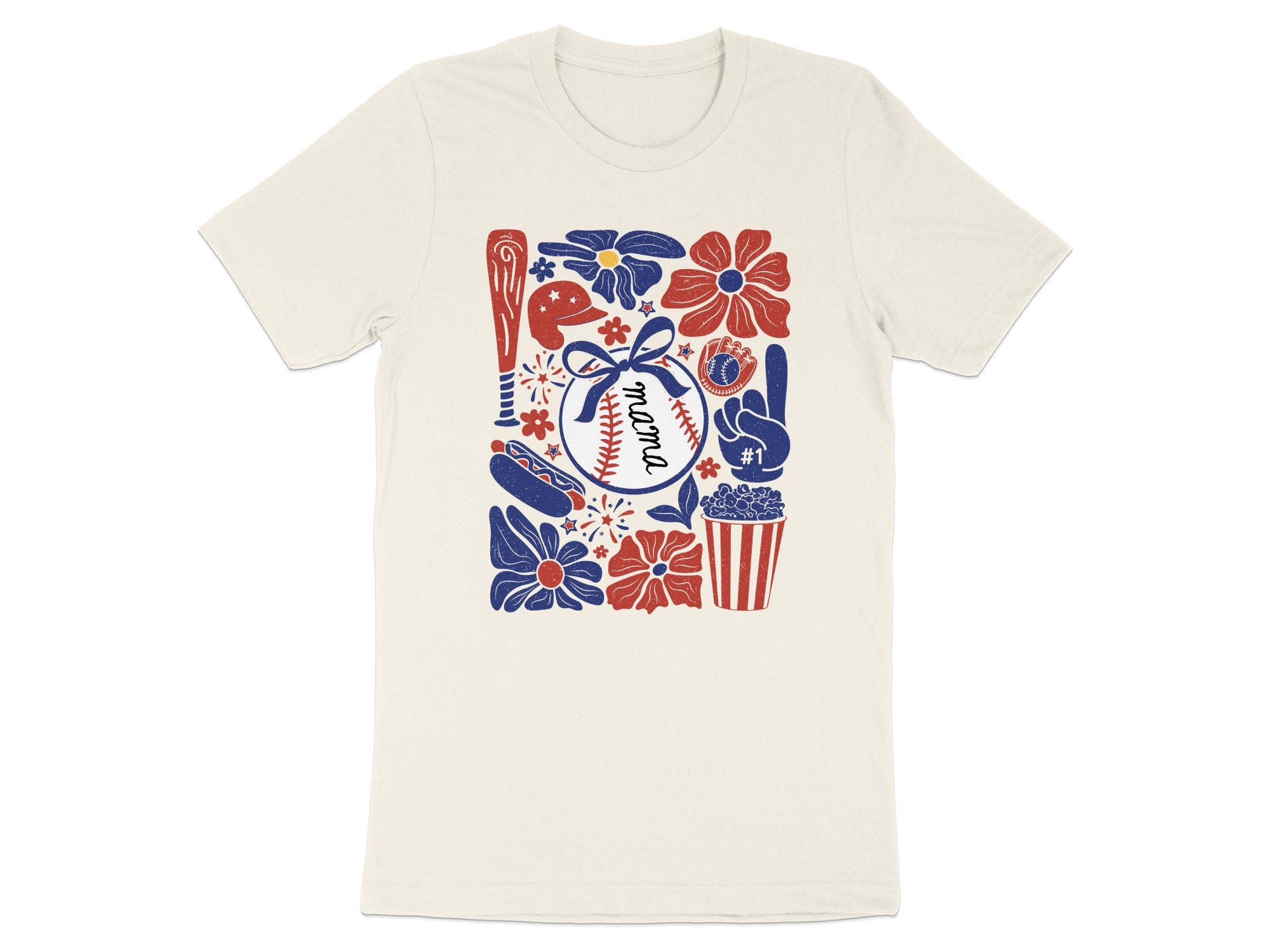 Mama Baseball Game Day Patriotic Design product type
BaseballMama,GameDay,Patriotic,RedBlue,SportsFan,Mom,BaseballMom,Summer,HotDog,Popcorn,BaseballBat,BaseballGlove,FoamFinger,Fireworks,Floral,Mama,USA,July4th,American,FamilyGame