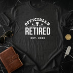 Officially Retired EST. 2026 Graphic T-Shirt