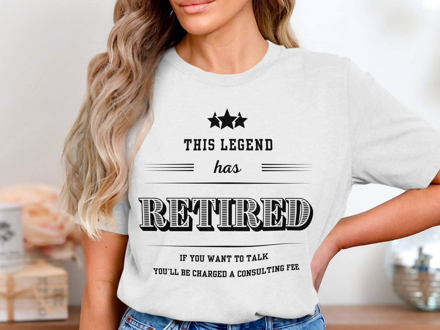This Legend Has Retired Consulting Fee T-shirt product