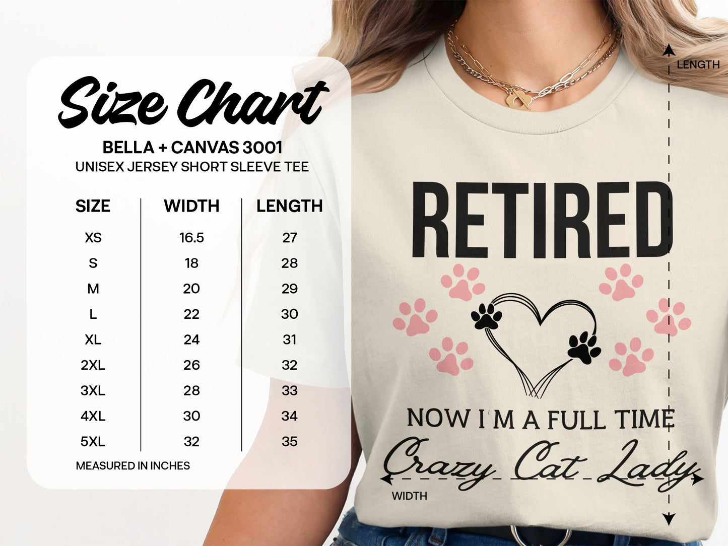 Retired Full Time Crazy Cat Lady Short Sleeve Tee product