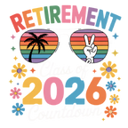 Colorful Retirement Class of 2026 Countdown product