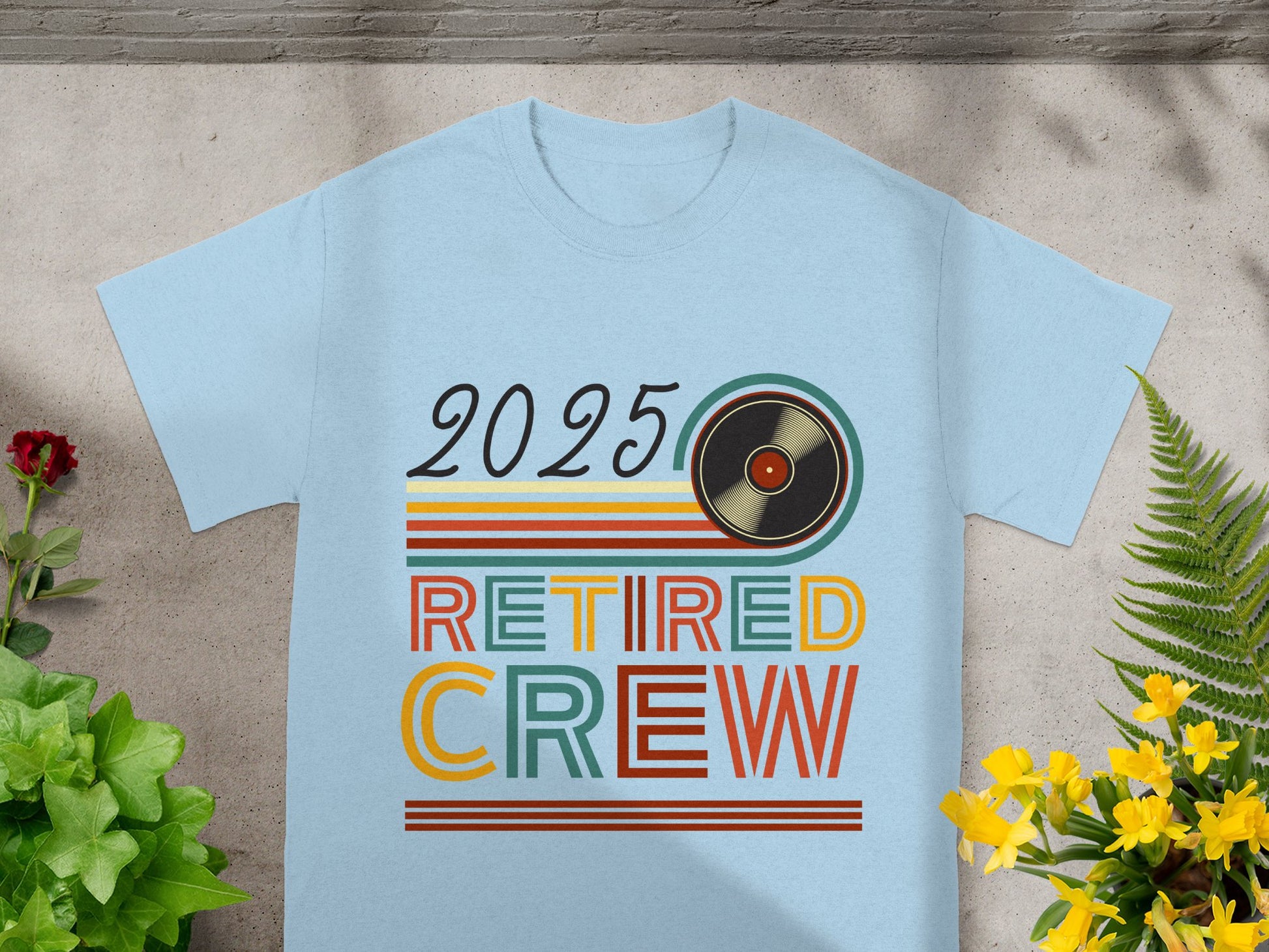 2025 Retired Crew Themed Graphic T-Shirt product