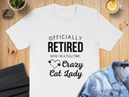 Officially Retired Now I'm a Fulltime Crazy Cat Lady product