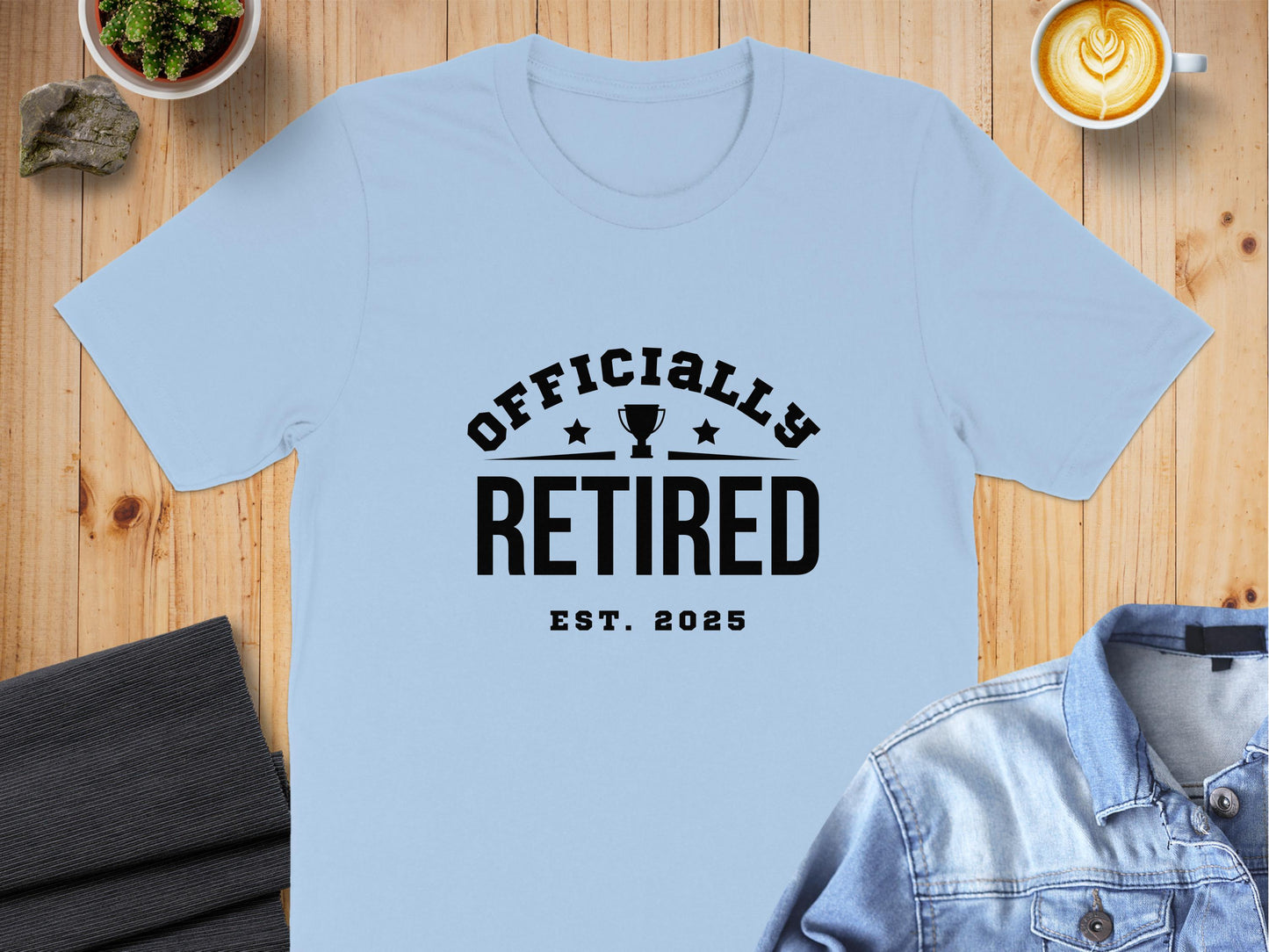 Officially Retired Est. 2025 Graphic T-shirt product type