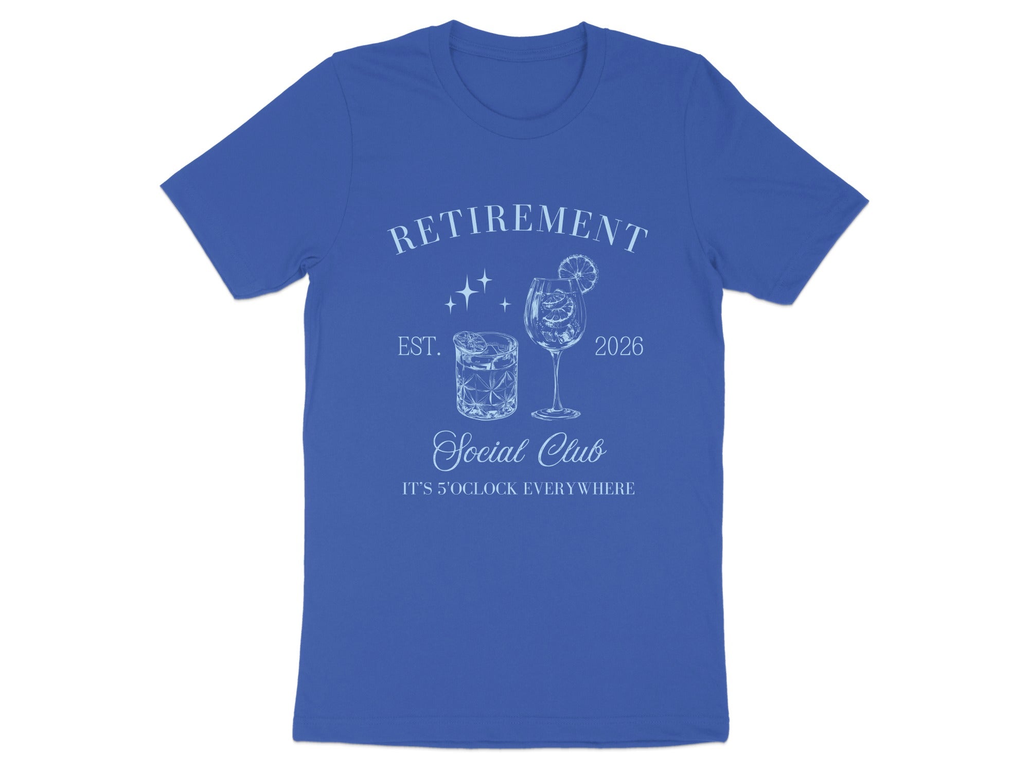 Retirement Social Club Est. 2026 T-shirt