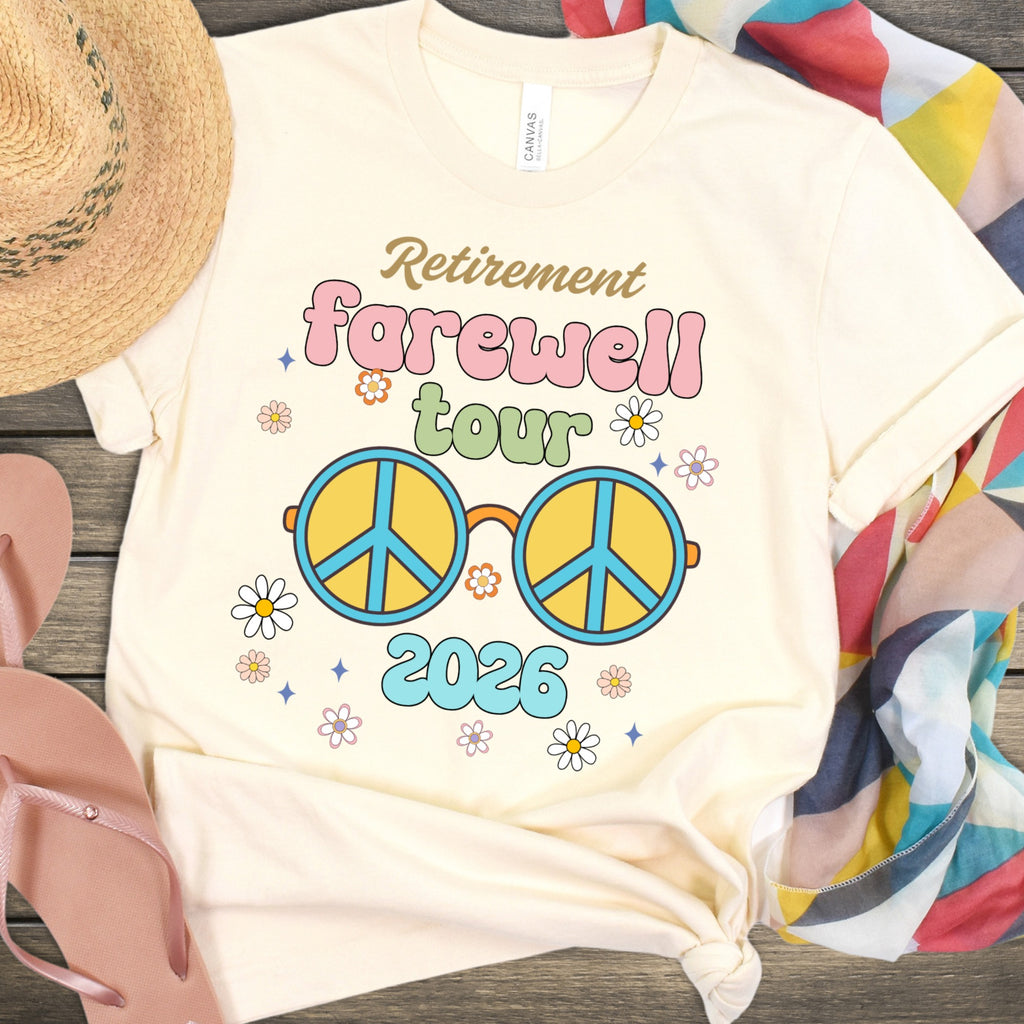 Retirement Farewell Tour 2026 T-shirt