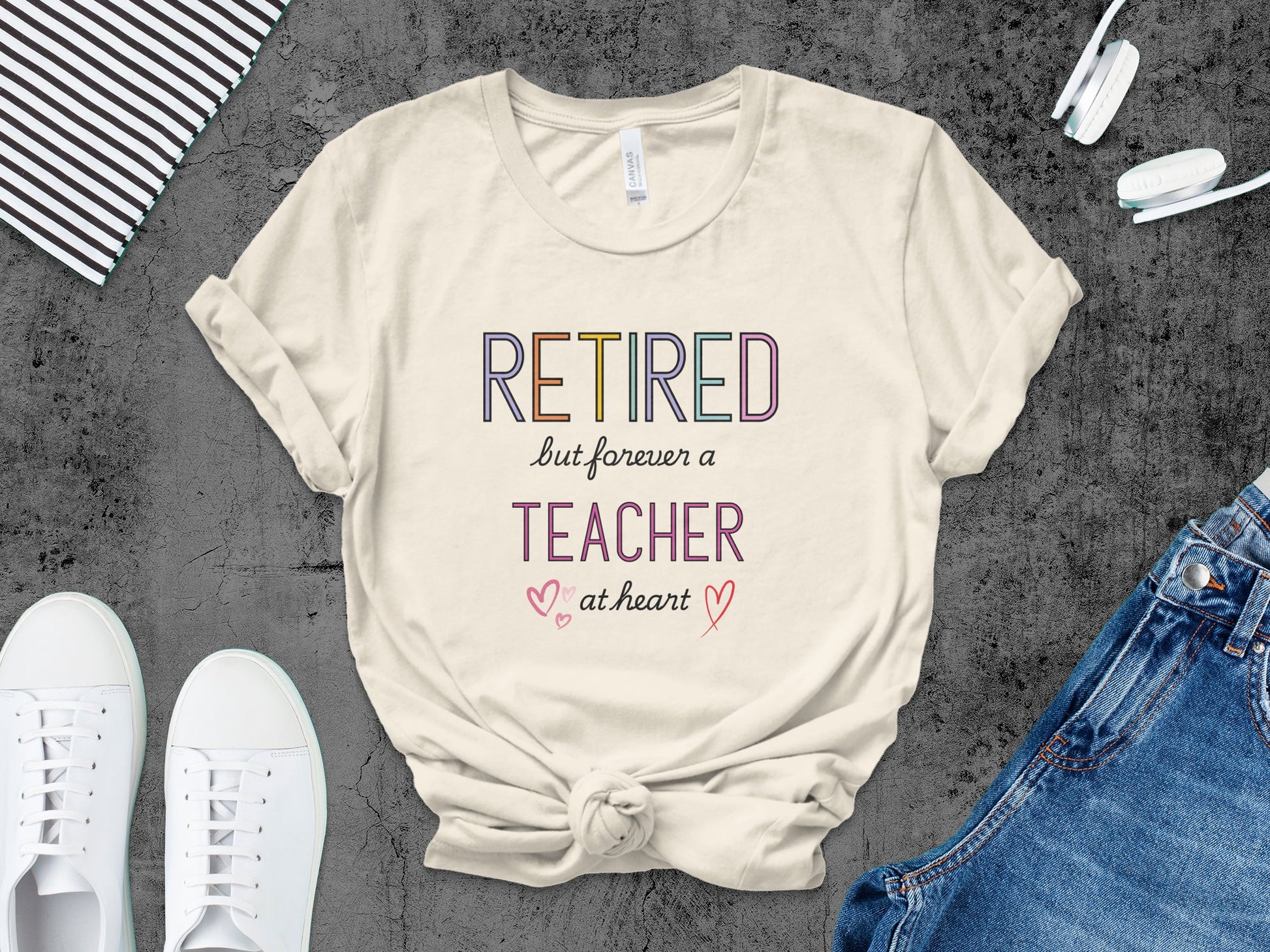 Retired but forever a teacher at heart product type