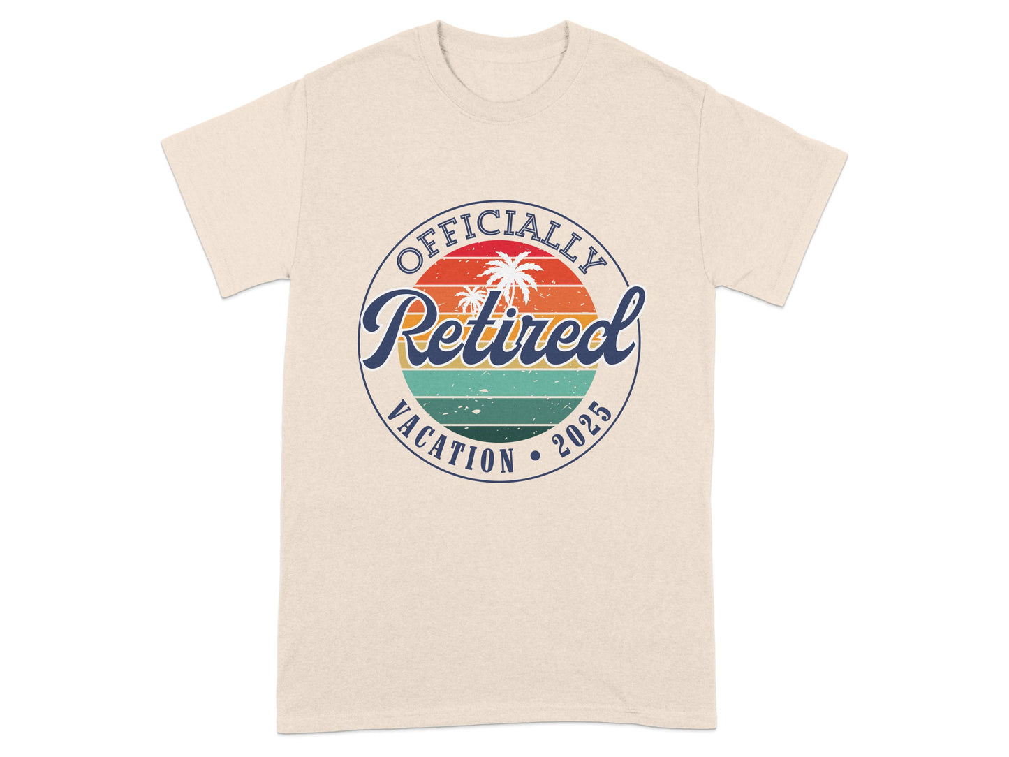 Officially Retired Vacation 2023 T-shirt product type