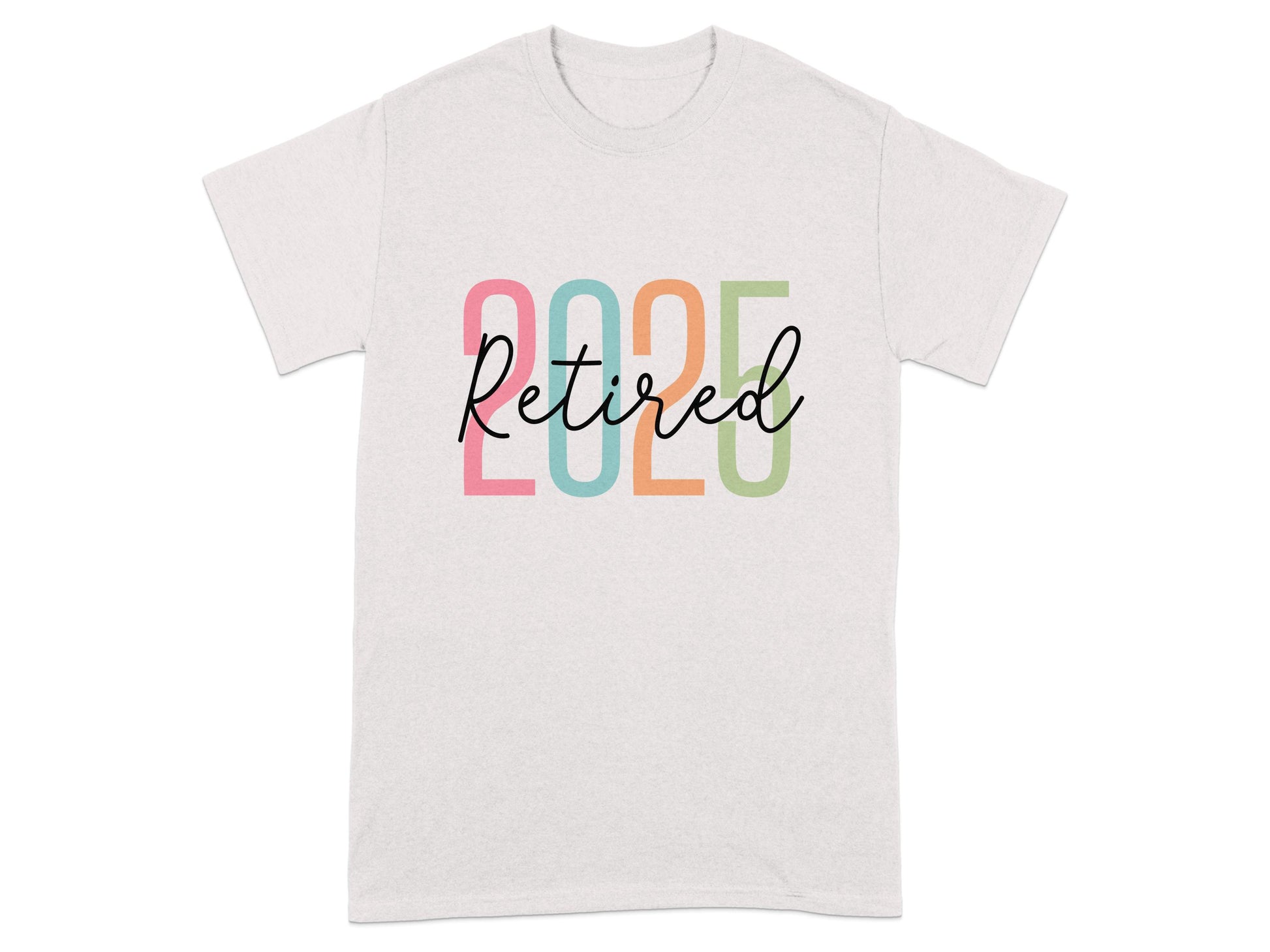 2025 Retired Graphic Casual T-shirt product