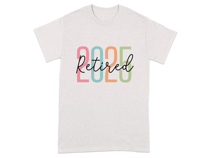2025 Retired Graphic Casual T-shirt product