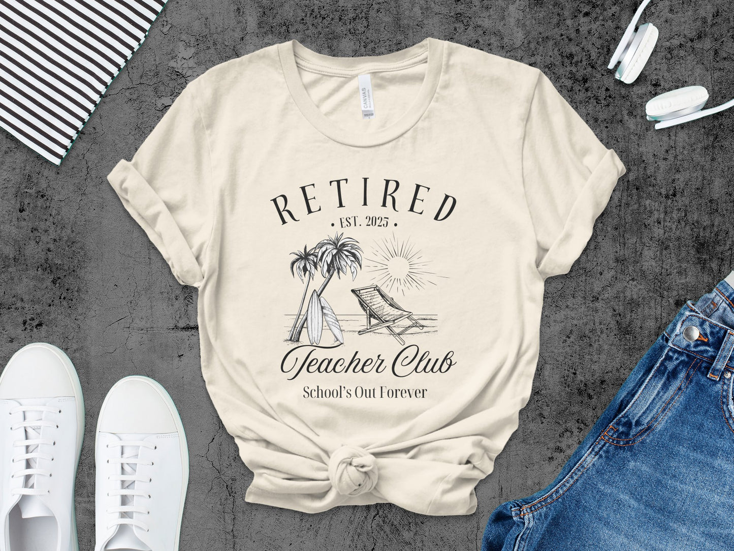 Retired Teacher Club School's Out Forever shirt product