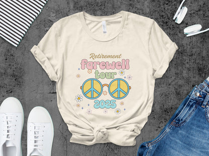 Retirement Farewell Tour 2025 T-shirt product type