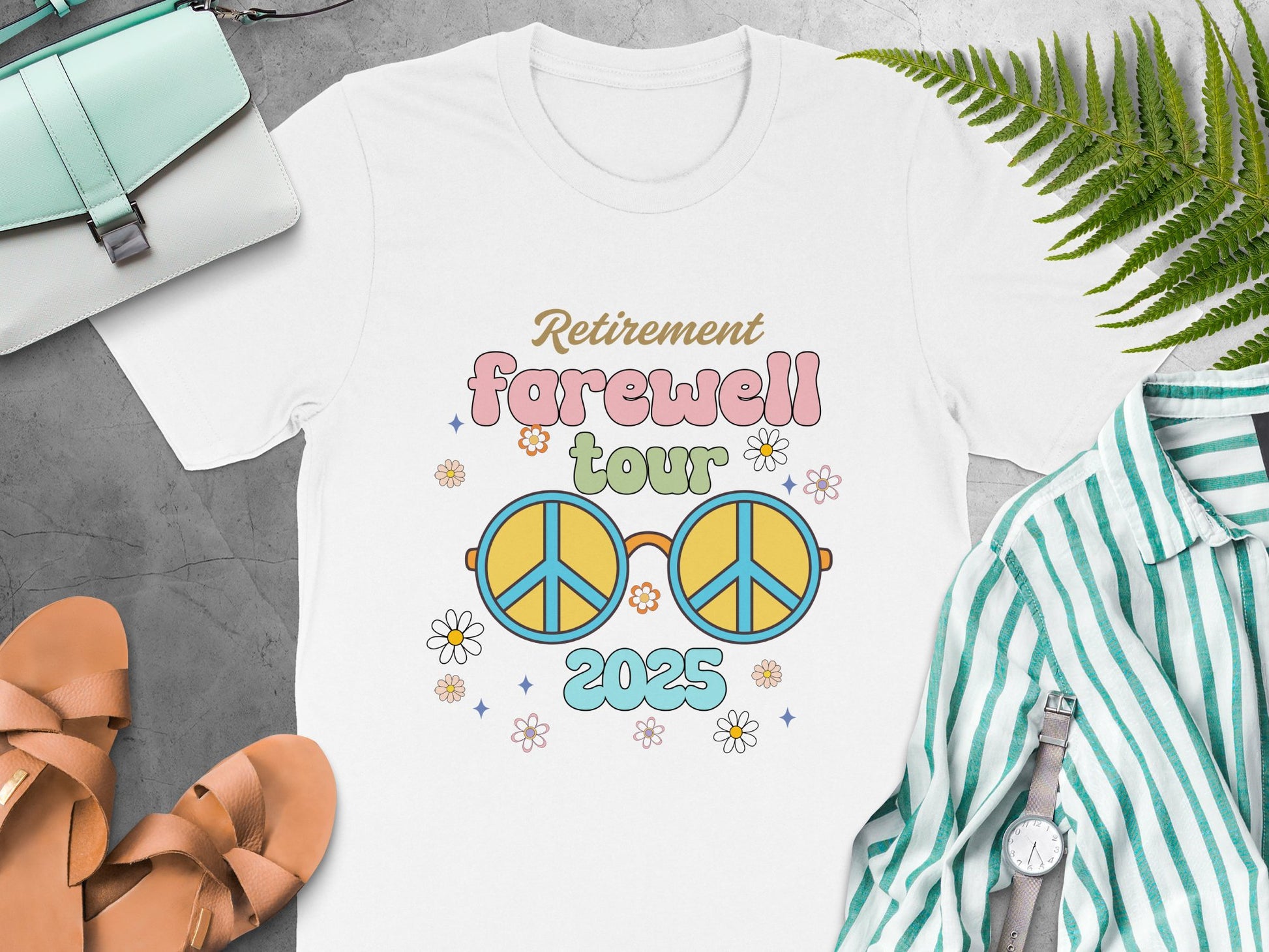 Retirement Farewell Tour 2025 T-Shirt product type