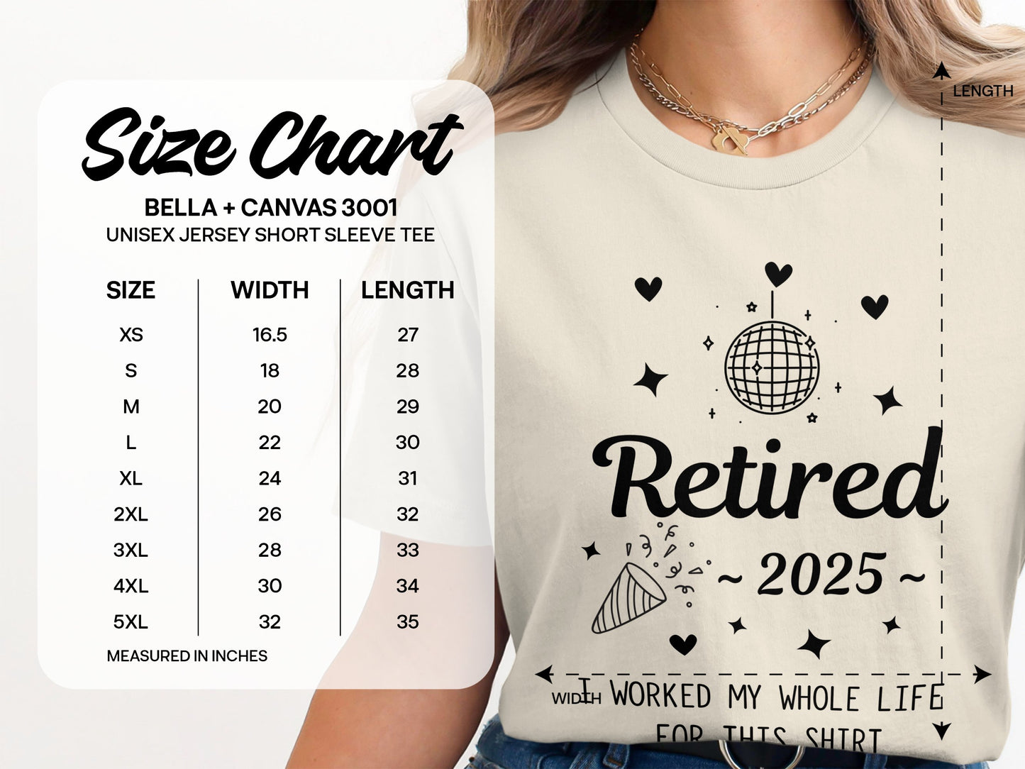 Retired 2025 Worked My Whole Life Shirt product