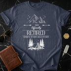 2026 Officially Retired Goodbye Tension Hello Pension Shirt