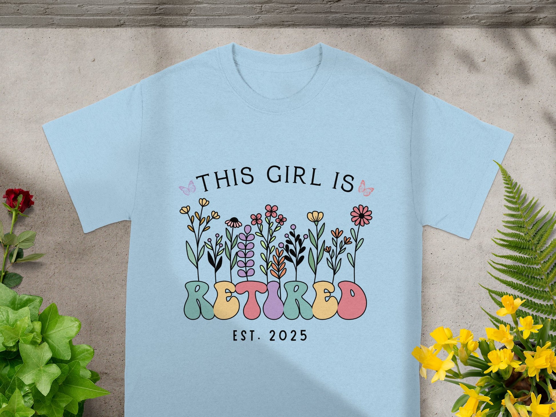 This Girl Is Retired Est 2025 T-shirt product