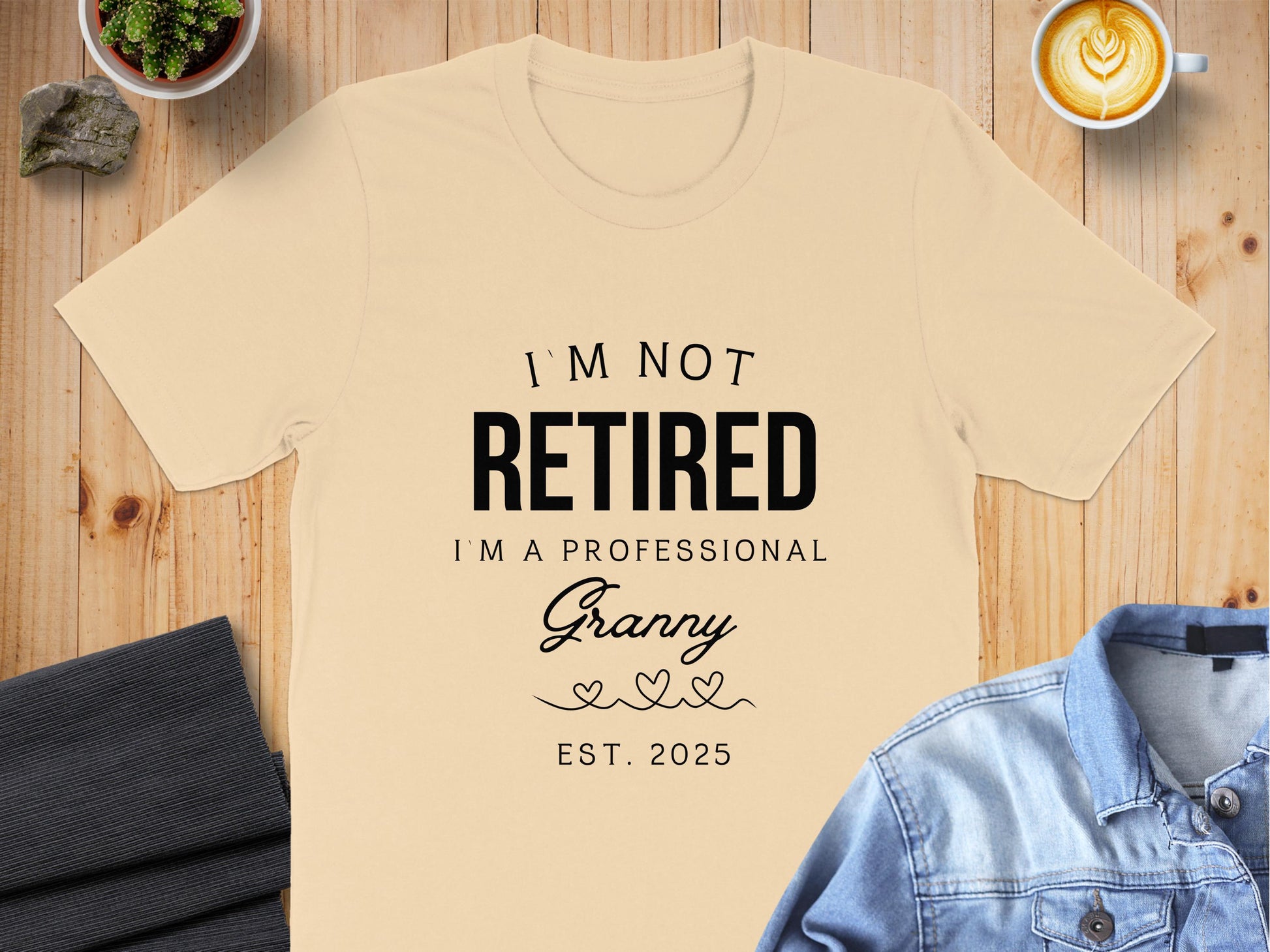 I'm Not Retired I'm a Professional Granny Shirt product type