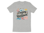 Cruising into Retirement Graphic T-Shirt Design