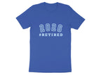 2026 Retired Design Classic Blue T-shirt