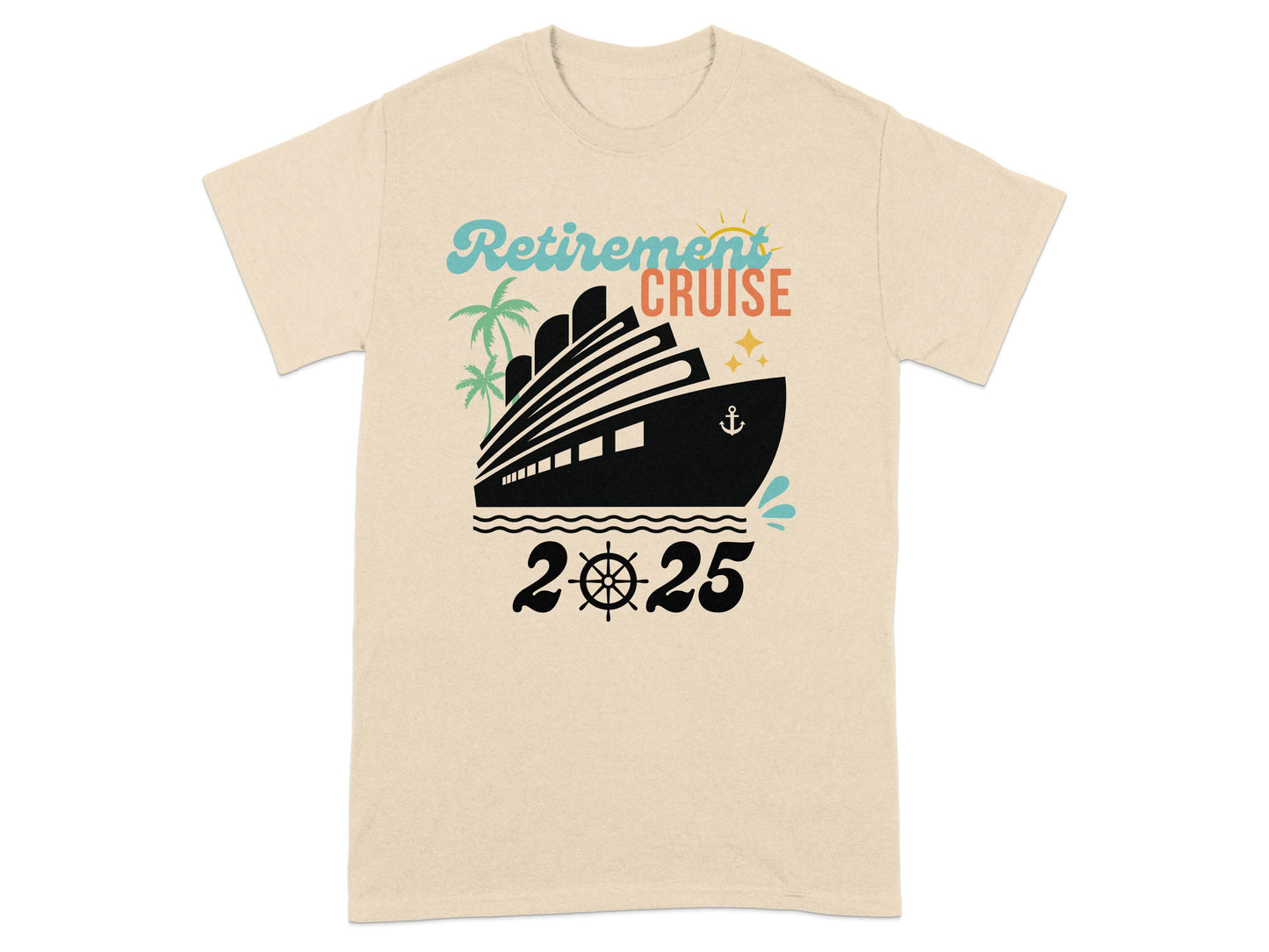 Retirement Cruise 2025 Graphic T-Shirt product