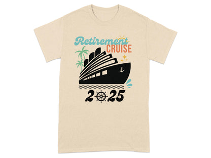 Retirement Cruise 2025 Graphic T-Shirt product