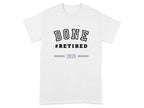 DONE #RETIRED 2025 Graphic Print T-shirt product