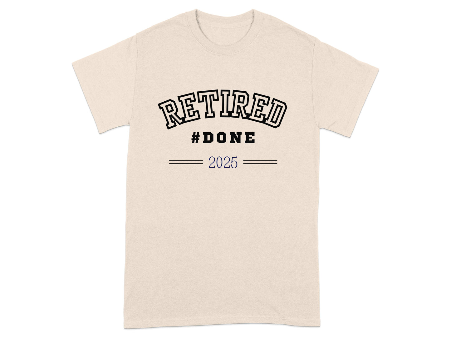 Retired #Done 2025 Graphic Printed T-shirt product type