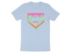 Sweet Baseball Mama Pink Drip Sprinkle Home Plate product type