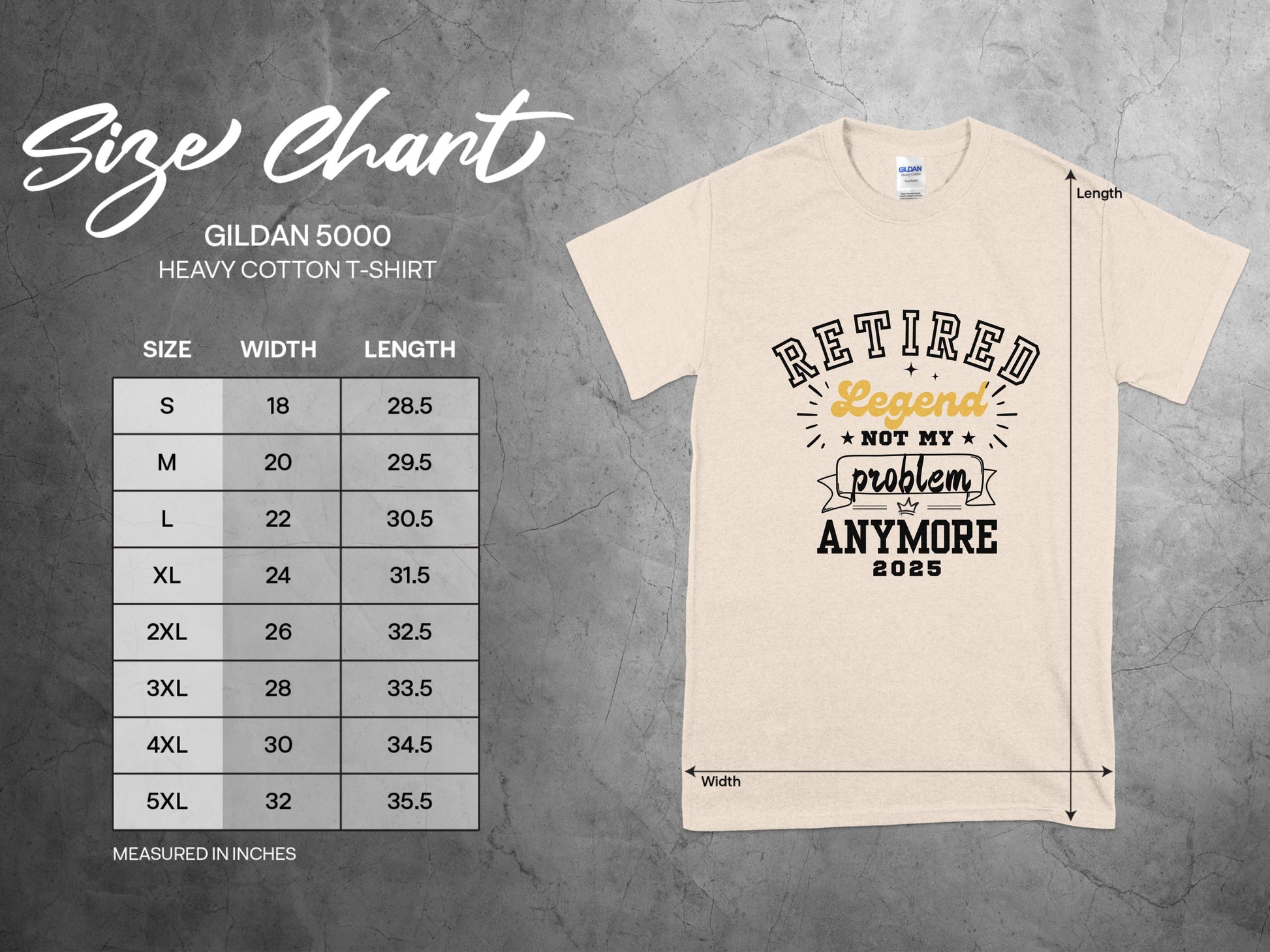 Retired Legend Not My Problem Anymore 2025 T-shirt product