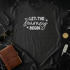 Let The Journey Begin Graphic T-Shirt Product
