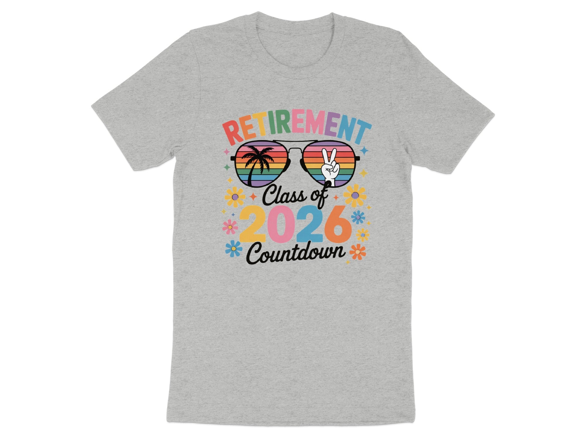 Retirement Class of 2026 Countdown T-shirt