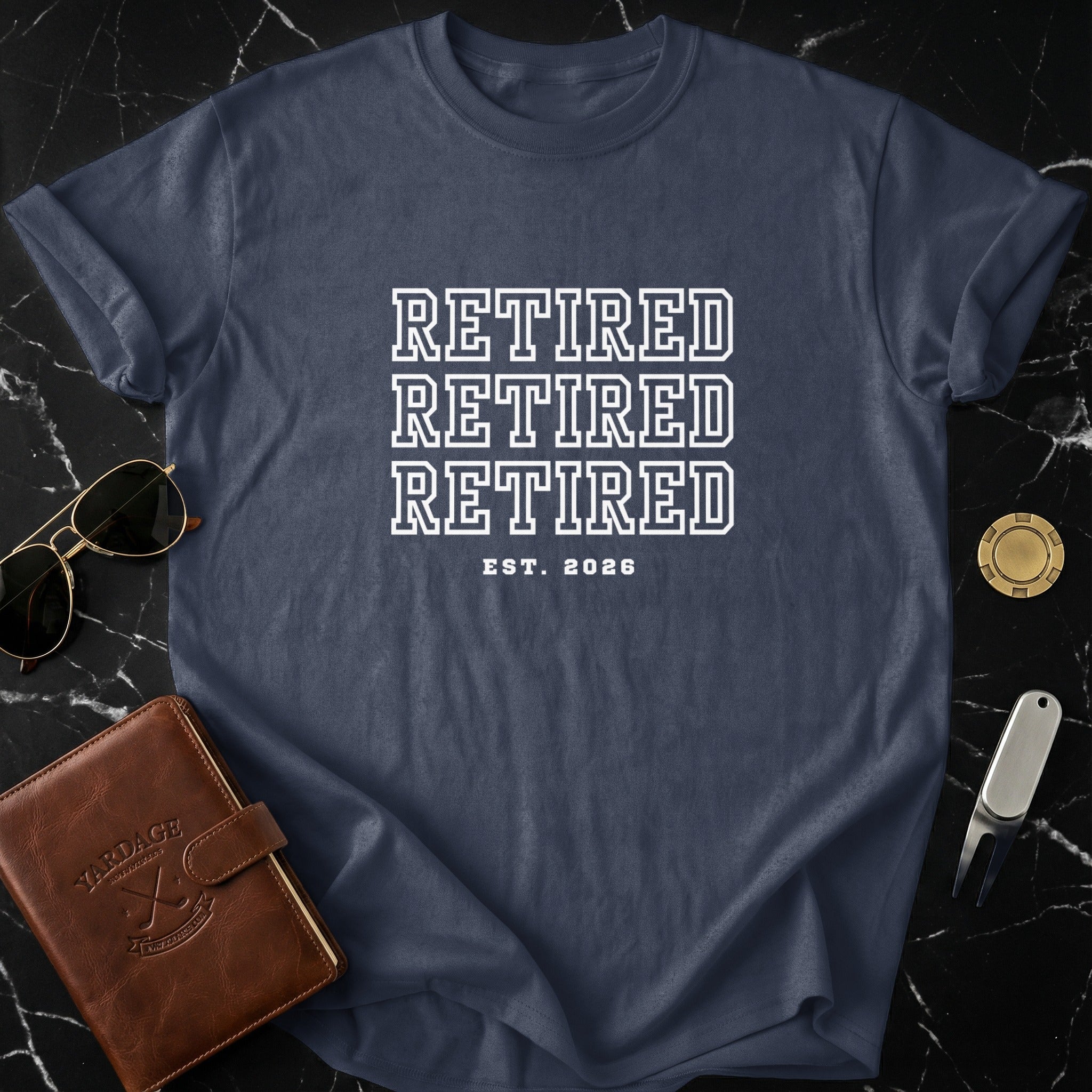 Retired Retired Retired Est. 2026 T-shirt