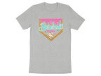 Baseball Mama Pink Icing Sprinkles Waffle Home Plate product type