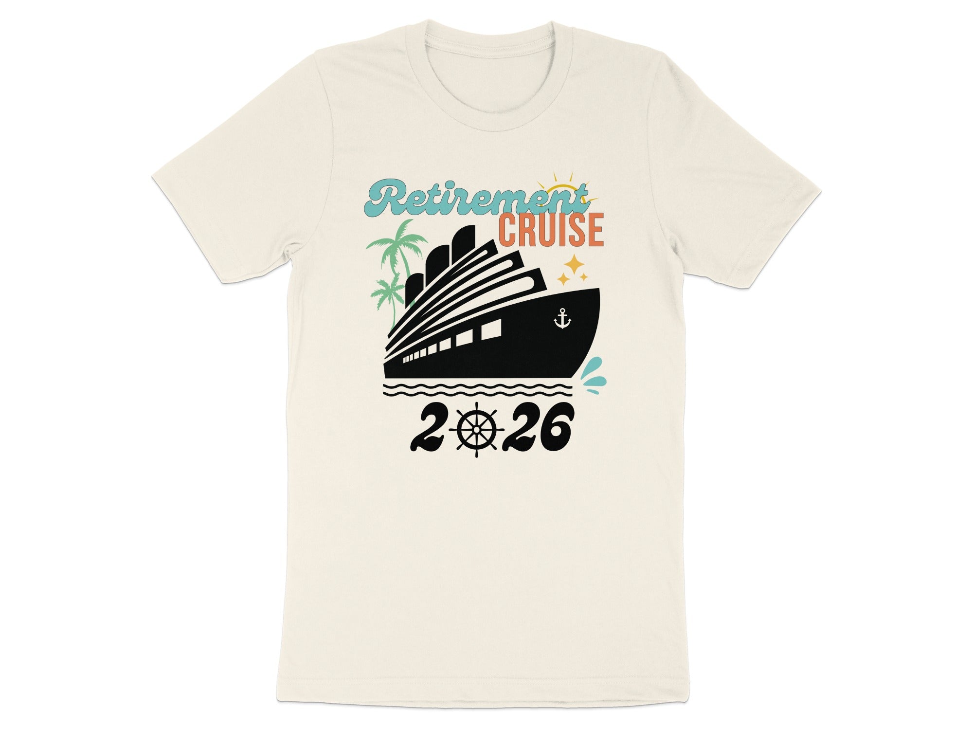 Retirement Cruise 2026 Graphic T-Shirt