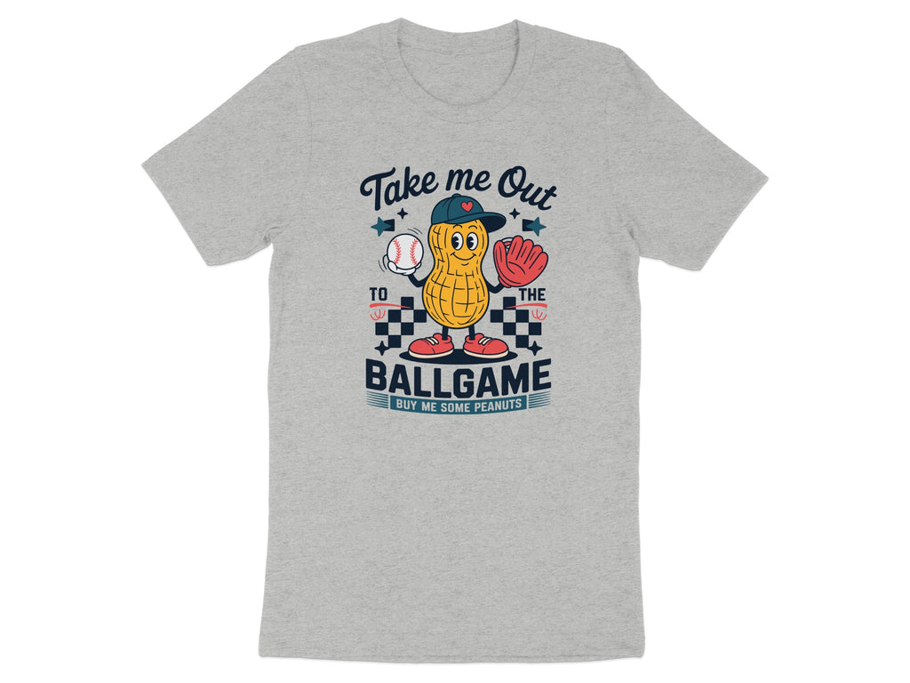 Take Me Out To The Ballgame Peanut Character product type
Baseball
Ballgame
Peanut Character
Sports Fan
Game Day
Peanuts Lover
Cartoon Design
Cute Mascot
Funny Graphic
Retro Style
Vintage Vibe
Baseball Season
Stadium Fun
Home Run Hit
Play Ball
Summer Sport
Leisure Wear
Unique Design
Pop Culture
Novelty Item