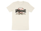 Mama Baseball Leopard Checkered Ribbon product type