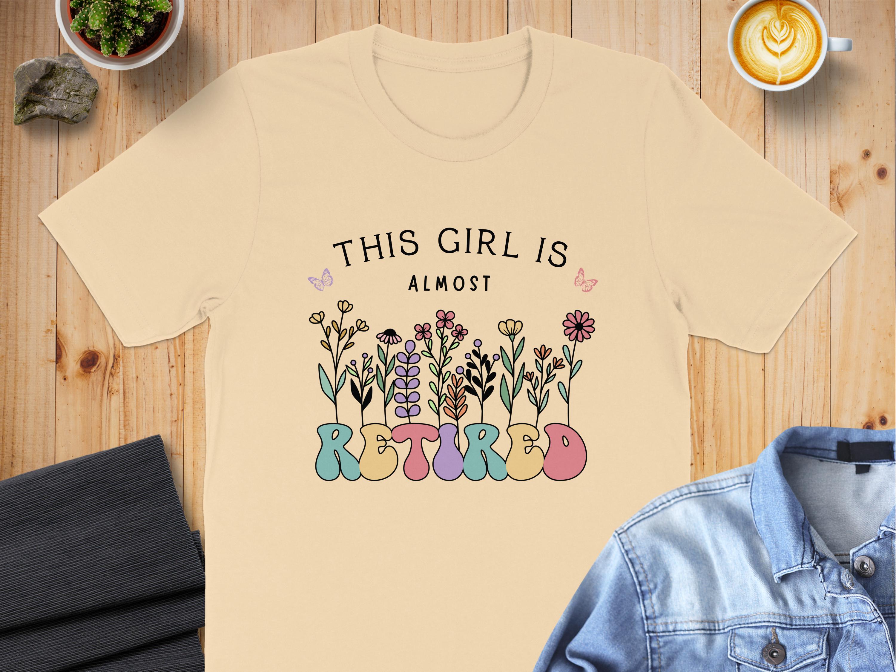 This Girl Is Almost Retired Graphic T-Shirt product type