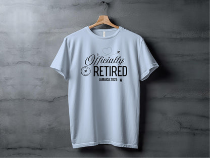 Officially Retired Jamaica 2025 Heart T-Shirt product